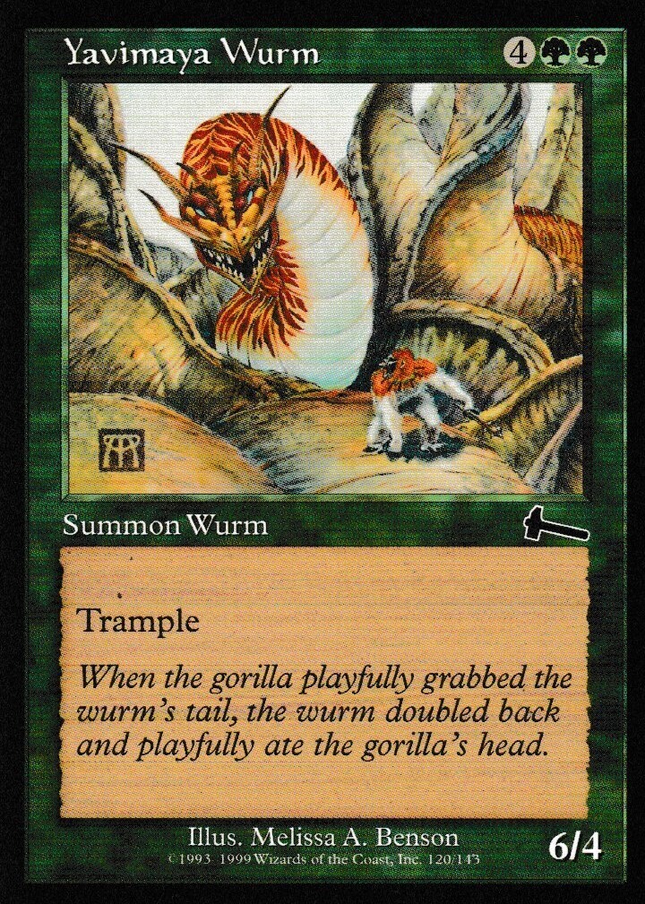 Yavimaya Wurm