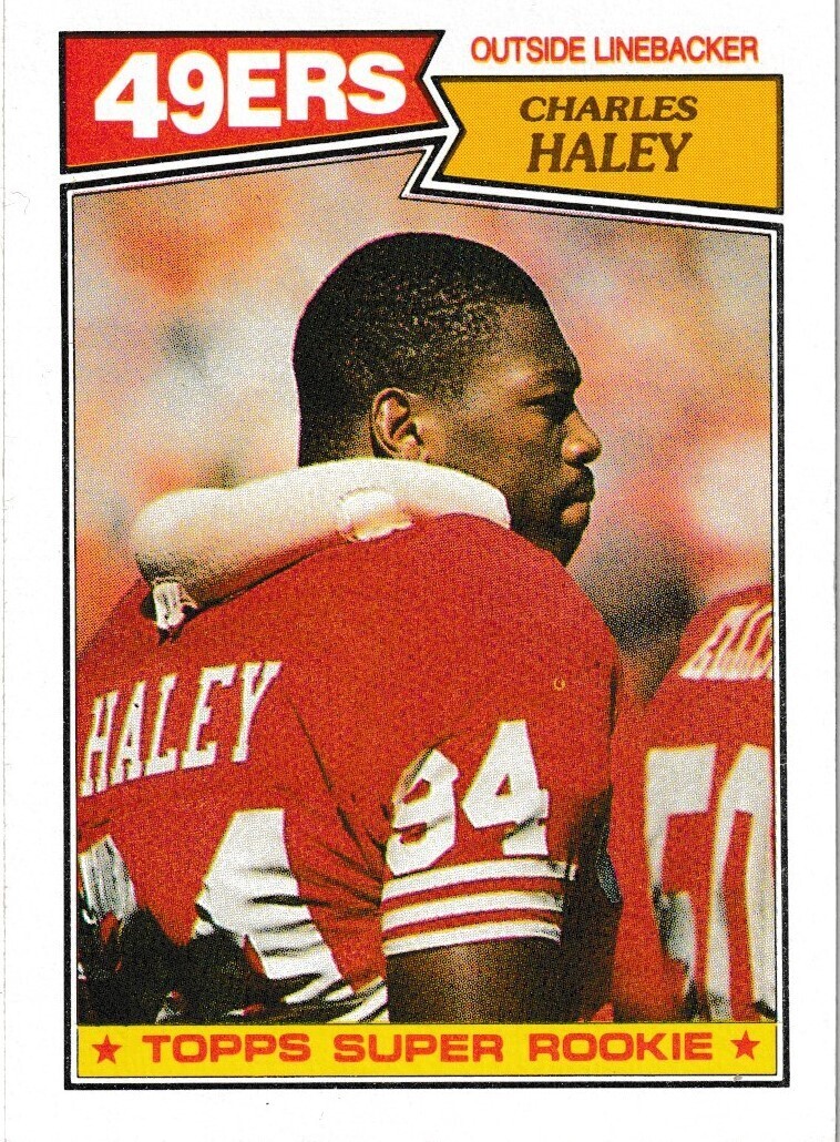 Charles Haley 86&#39; Topps Super Rookie