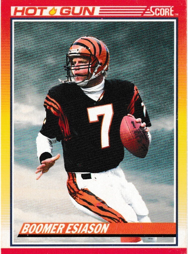 Boomer Esiason-90&#39; Score Hot Gun