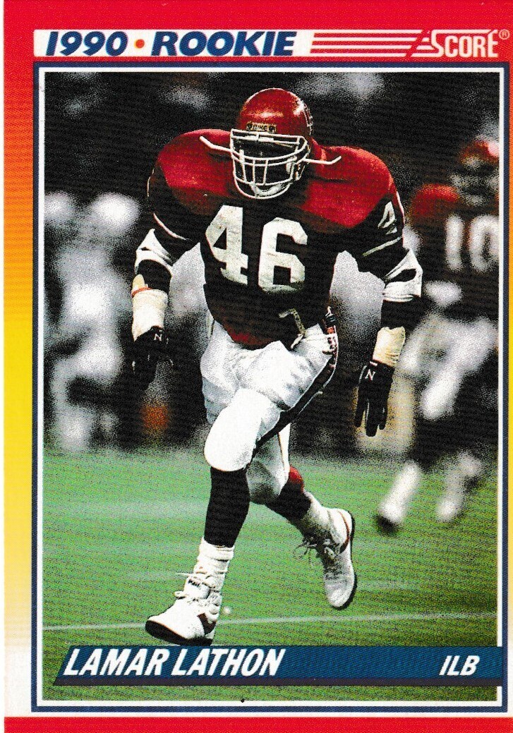 Lamar Lathon-90&#39; Score Rookie