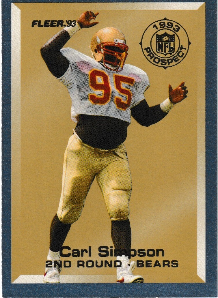 Carl Simpson-93&#39; Fleer Prospect