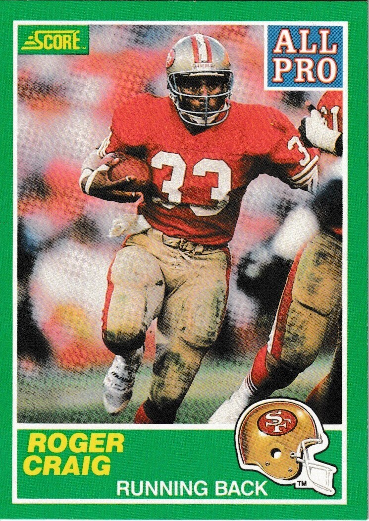 Roger Craig-89&#39; Score All Pro
