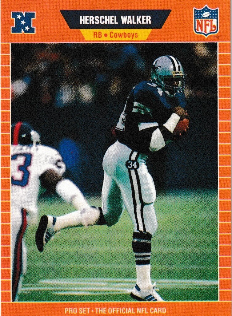 Herschel Walker-89&#39; Pro Set