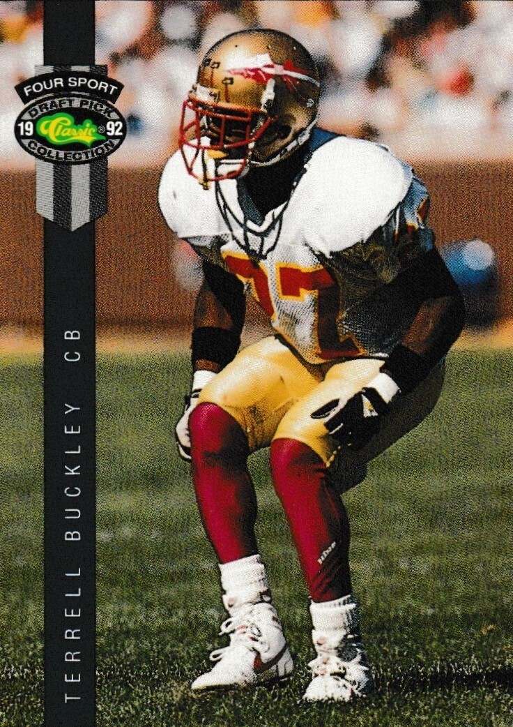 Terrell Buckley-92&#39; Score Draft Pro Collection