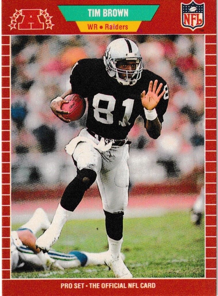 Tim Brown-89&#39; Pro Set