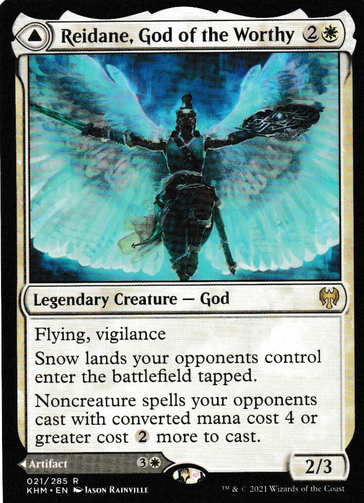 Valkmira, Protector&#39;s Shield and Reidane, God of the Worthy