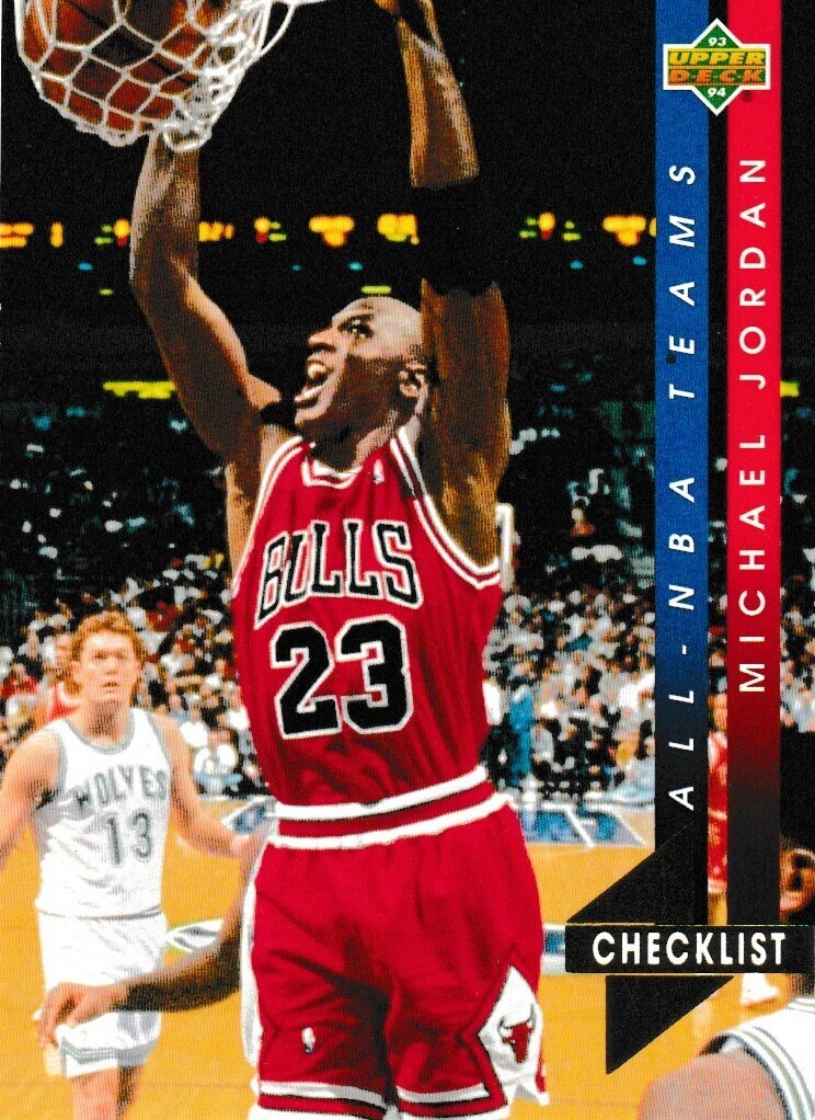 Michael Jordon 93&#39; Upper Deck Checklist