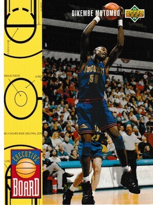 Dikembe Motombo 93&#39; Upper Deck