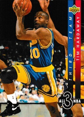 Tim Hardaway 93&#39; Upper Deck All 3 NBA