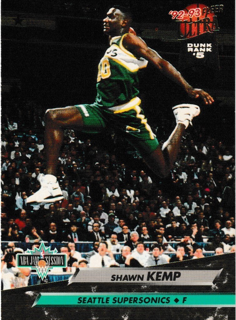 Shawn Kemp 93&#39; Fleer 92&#39;-93 Ultra