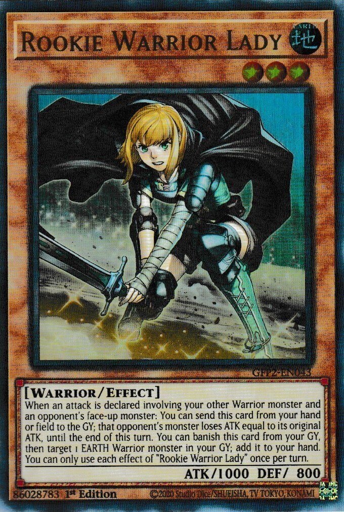 Rookie Warrior Lady