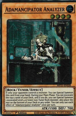 Adamancipator Analyzer