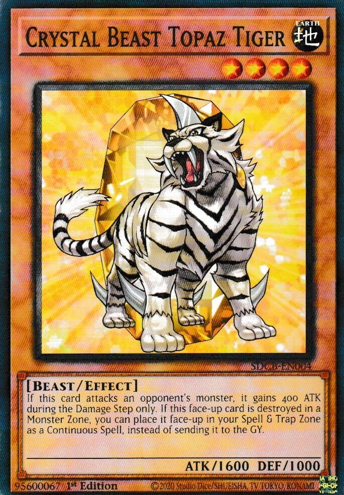 Crystal Beast Topaz Tiger