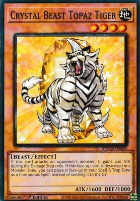 Crystal Beast Topaz Tiger