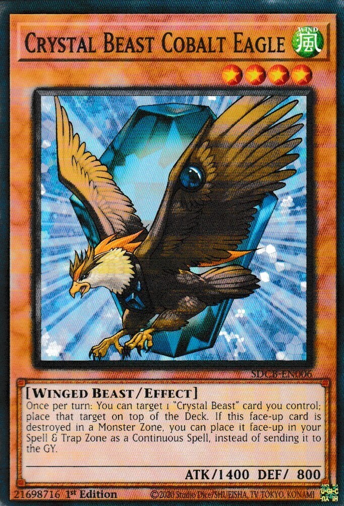 Crystal Beast Cobalt Eagle