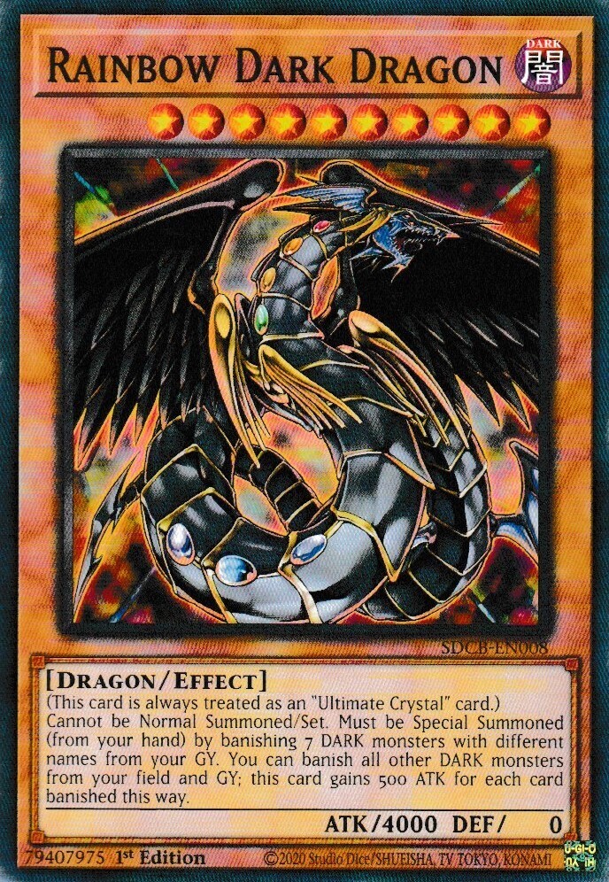 Rainbow Dark Dragon