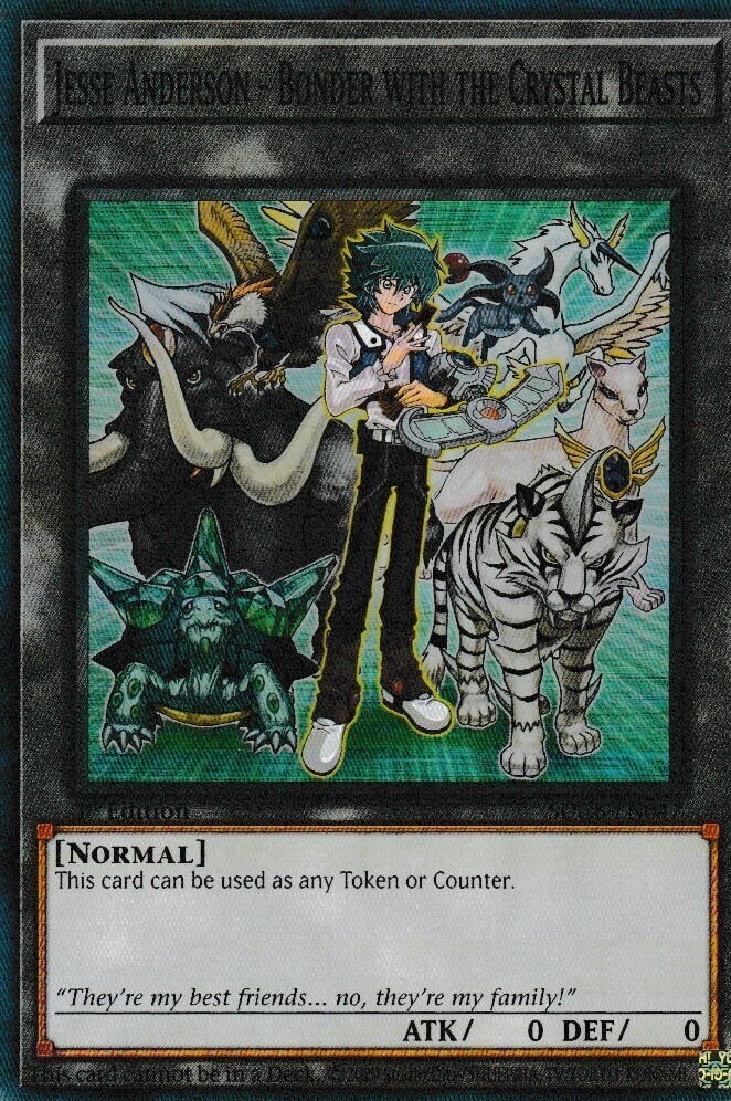 Jesse Anderson-Bonder with the Crystal Beast