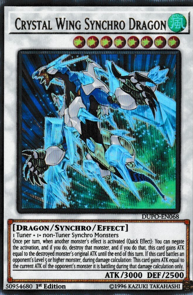 Crystal Beast Synchro Dragon
