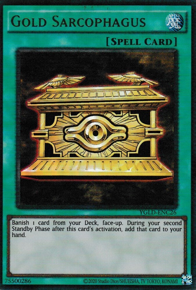 Gold Sacophagus