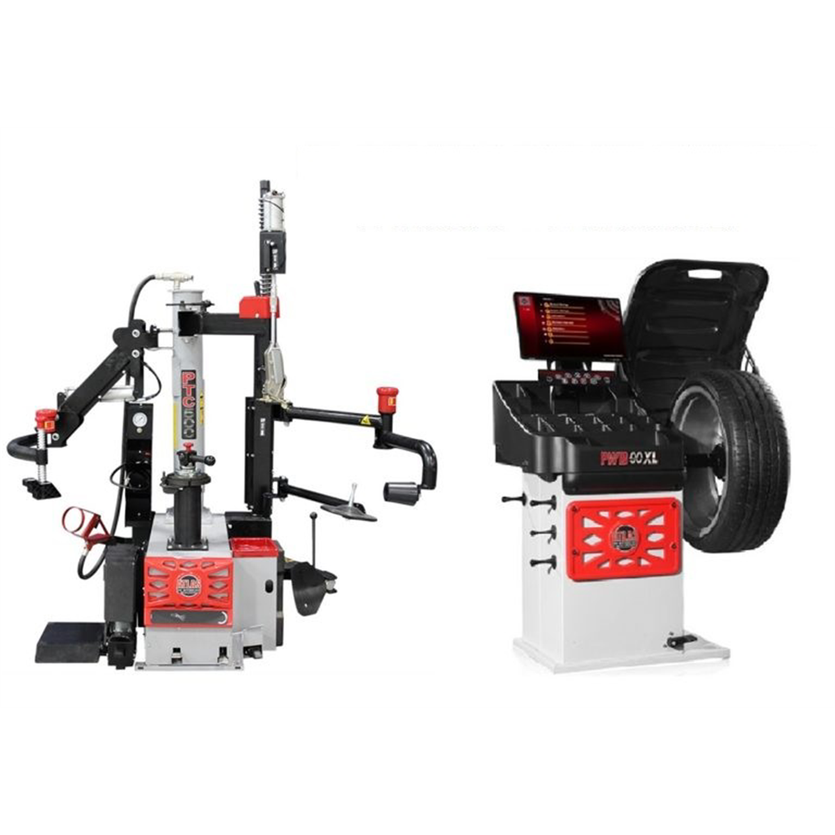 Atlas Equipment Platinum PTC500 Tire Changer + PWB90XL Wheel Balancer Combo Package Atlas Equipment Platinum PTC500 Tire Changer + PWB90XL Wheel Balancer Combo Package