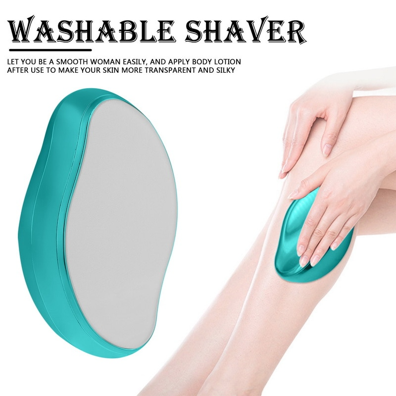 HOT Crystal Physical Hair Removal Eraser Glass Hair Remover Painless Epilator Easy Cleaning Reusable Body Care Depilation Tools