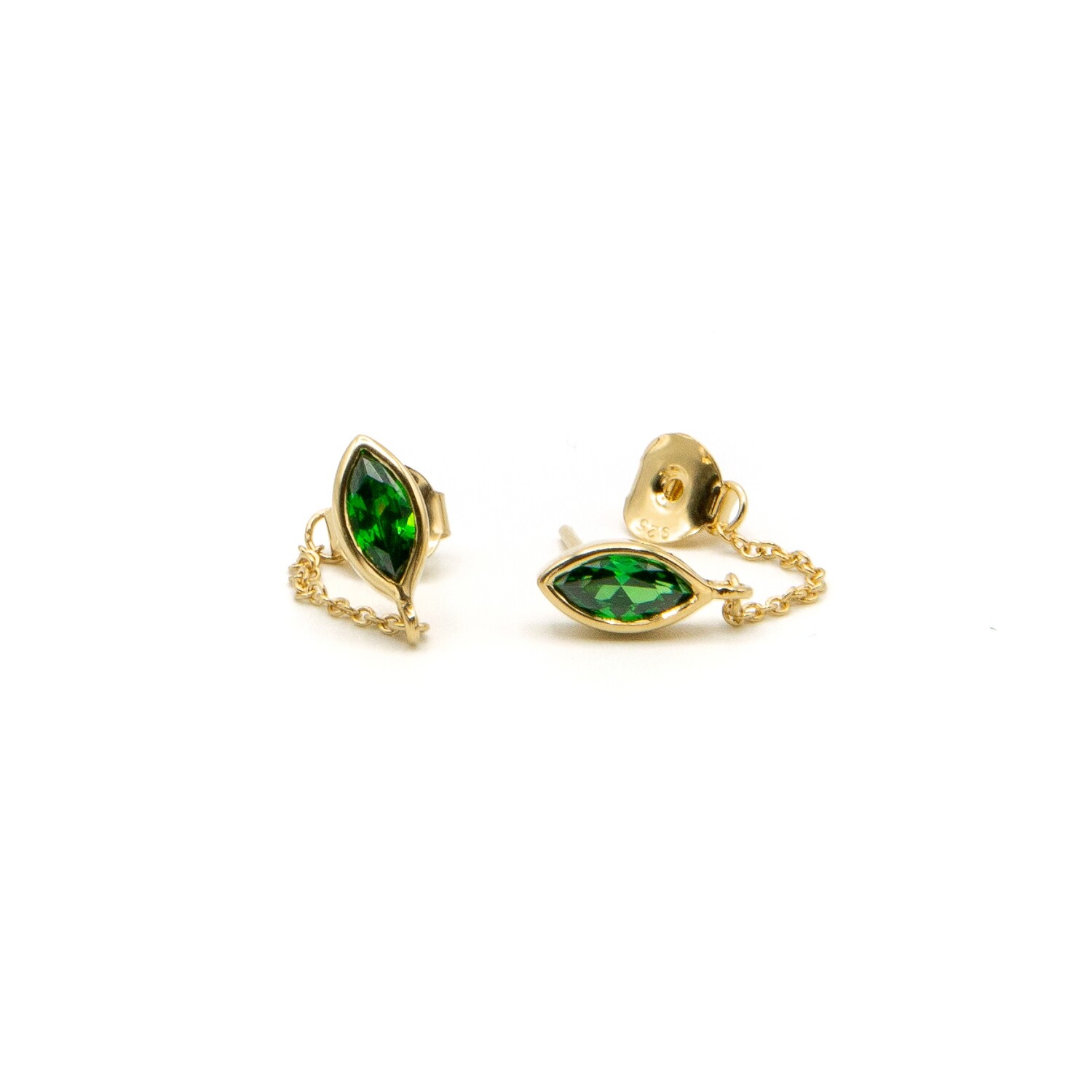 Katmandou green earrings