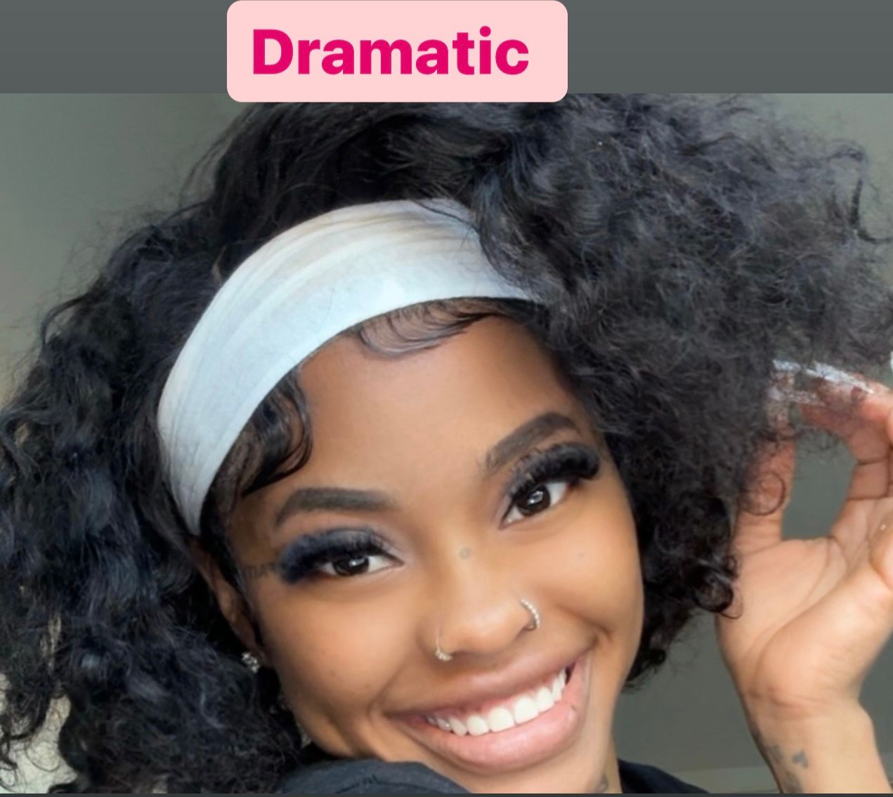 Dramatic lash