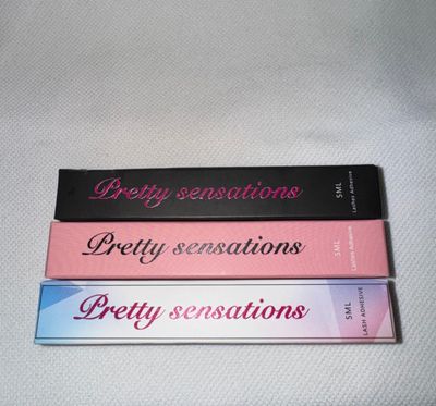 Sticky sensation eyelash glue