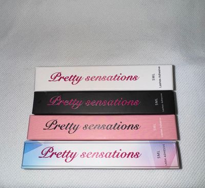 Sticky sensation eyelash glue