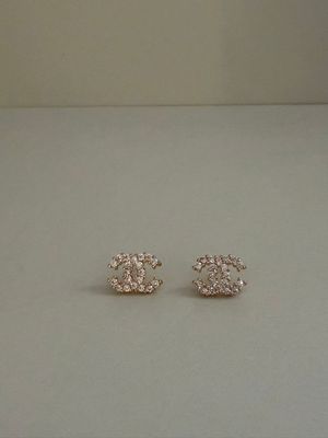 Chanel gold earrings