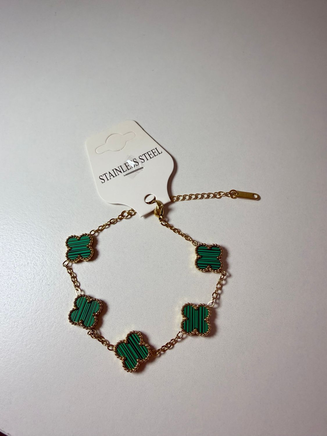 Green Clover bracelet