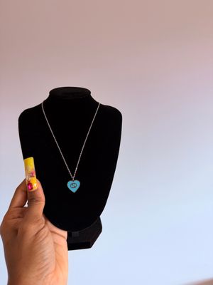 The heart of love  Silver &amp; Blue