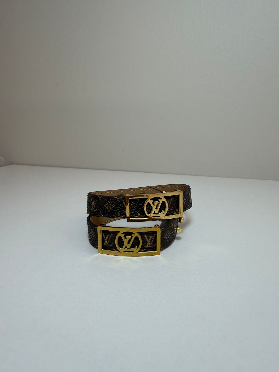Gold  Louis Vuitton  Bangle Set