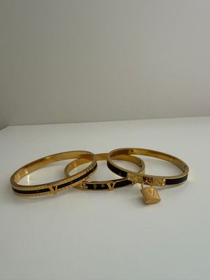 Gold Louis Vuitton  Bangle