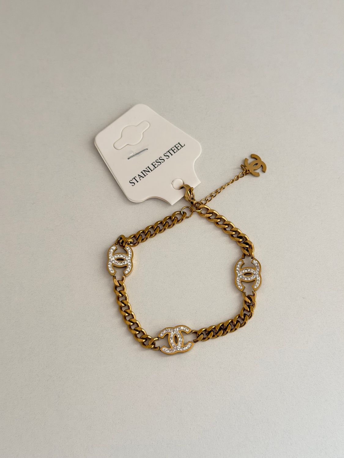 Chanel  Gold  Bracelet