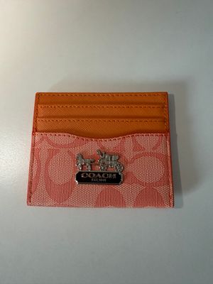 Coach cardholder Orange
