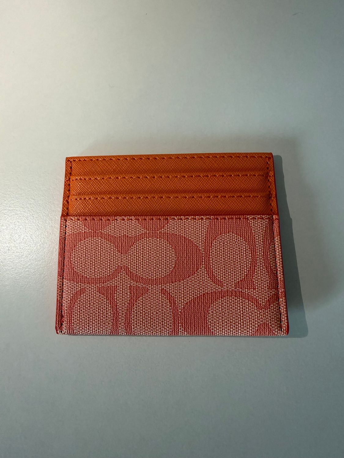 Coach cardholder Orange