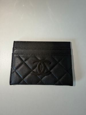 Chanel cardholder Black
