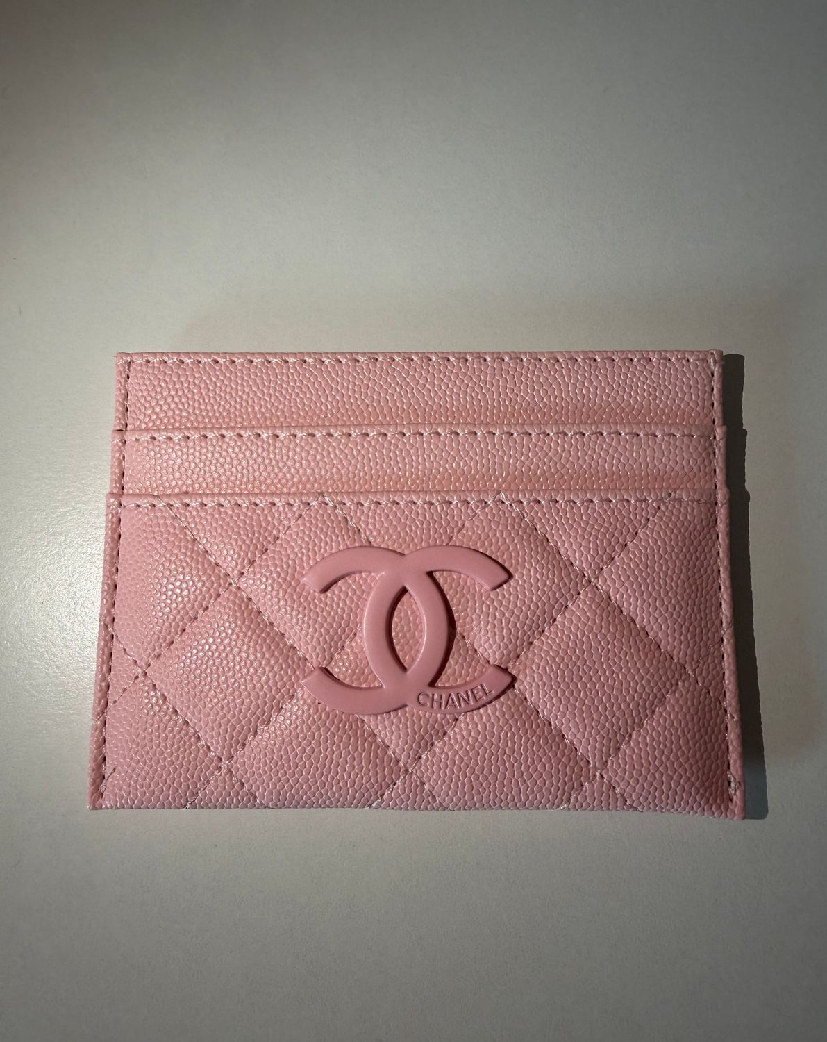 Chanel cardholder Pink