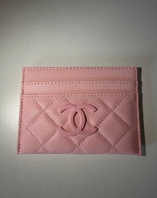 Chanel cardholder Pink