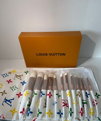 Louis Vuitton makeup brush set