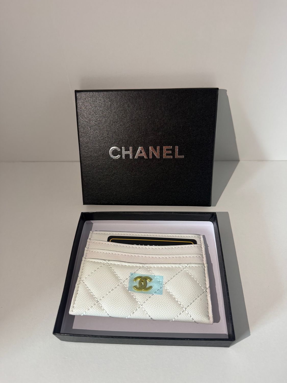 Chanel cardholder White