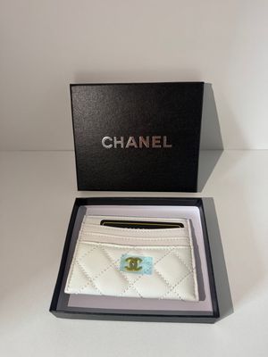 Chanel cardholder White