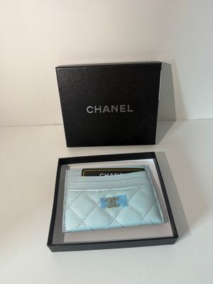 Chanel cardholder Mint