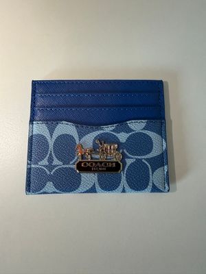 Coach cardholder Blue