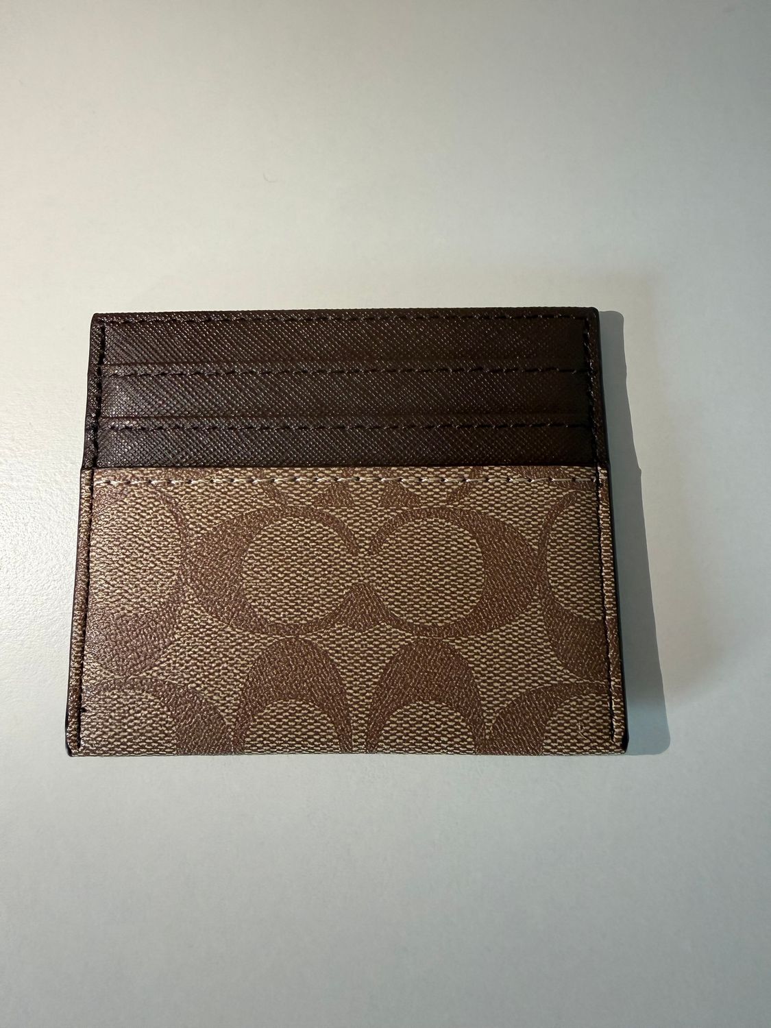 Coach cardholder Brown