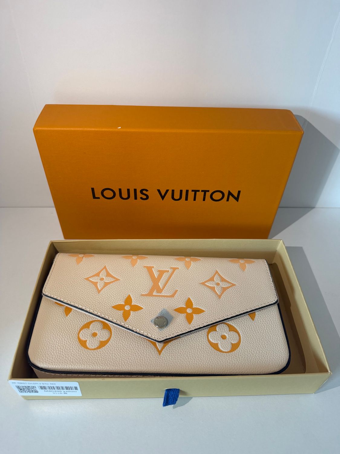 Louis Vuitton bag yellow