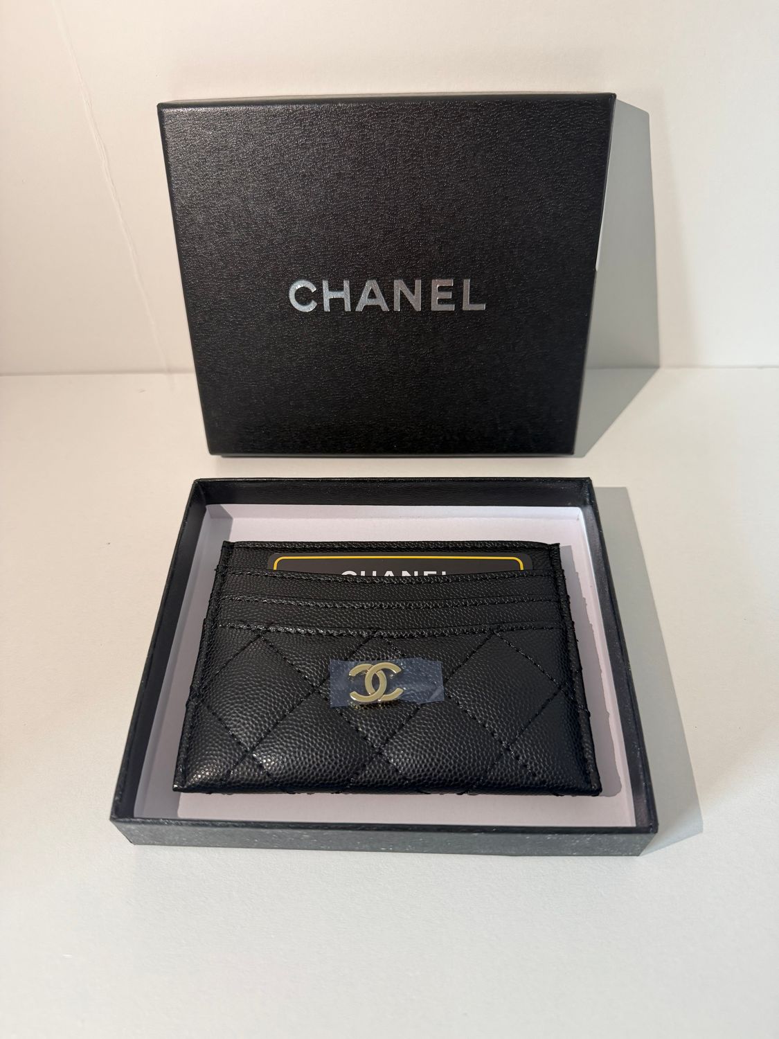 Chanel cardholder Black
