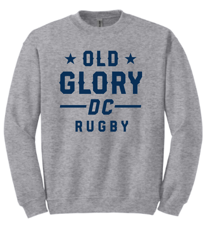 Old Glory DC Rugby Crewneck Sweatshirt