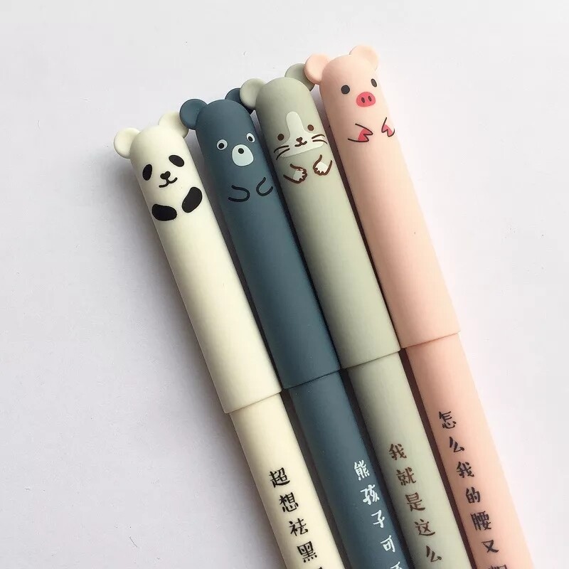 Kawaii Cute Erasable Pens 30 pcs set